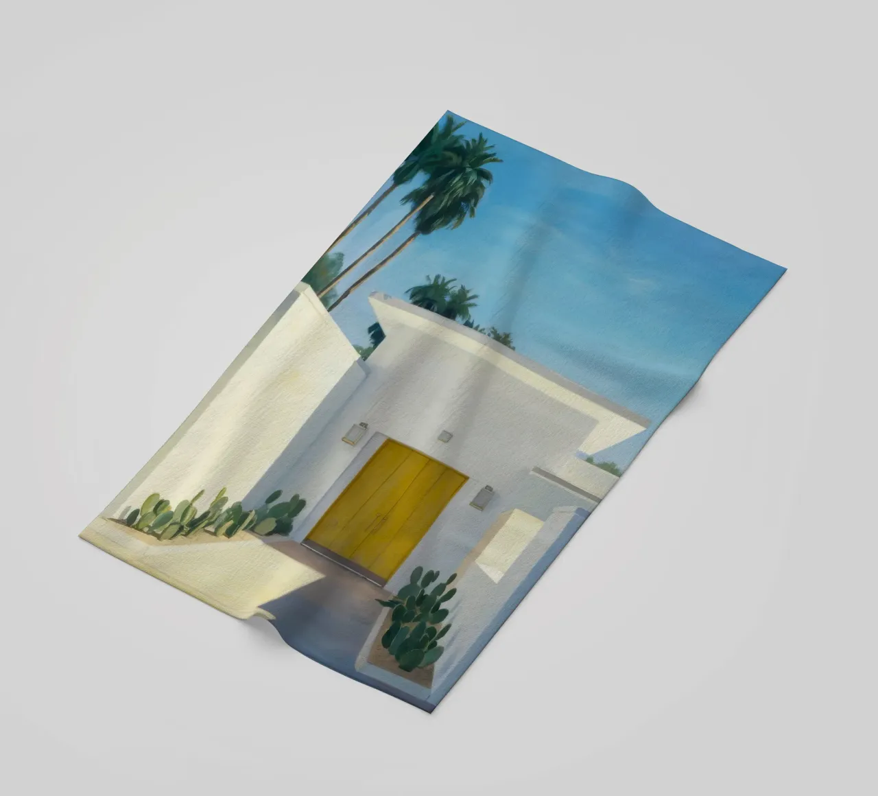 Citrin von Stillness Strandtuch von Infinite Chroma