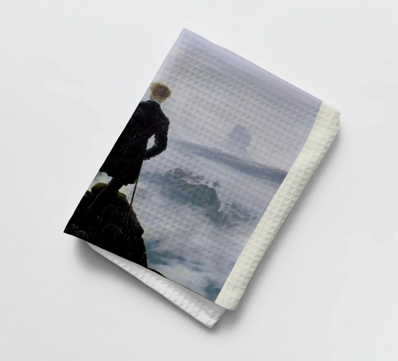 Friedrich - Wanderer Above the Sea of Fog canovaccio da cucina da Vintage by JUNIQE