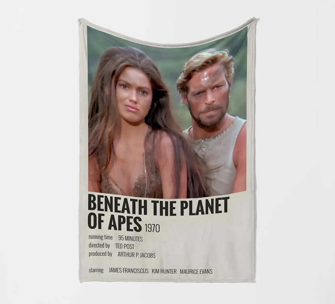 BENEATH THE PLANET OF APES 1970 coperta in pile da MVFminimalist