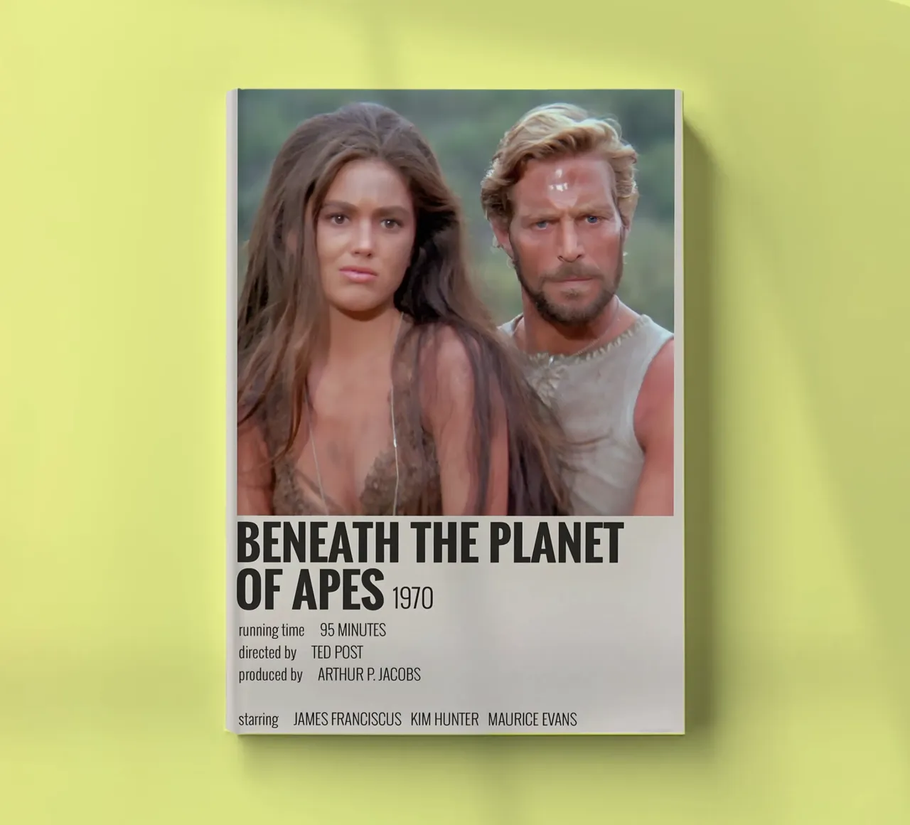 BENEATH THE PLANET OF APES 1970 notebook by MVFminimalist