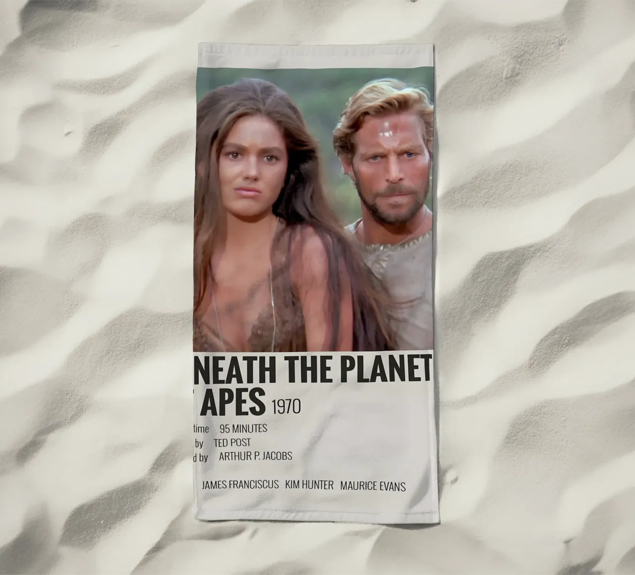 BENEATH THE PLANET OF APES 1970 telo mare da MVFminimalist
