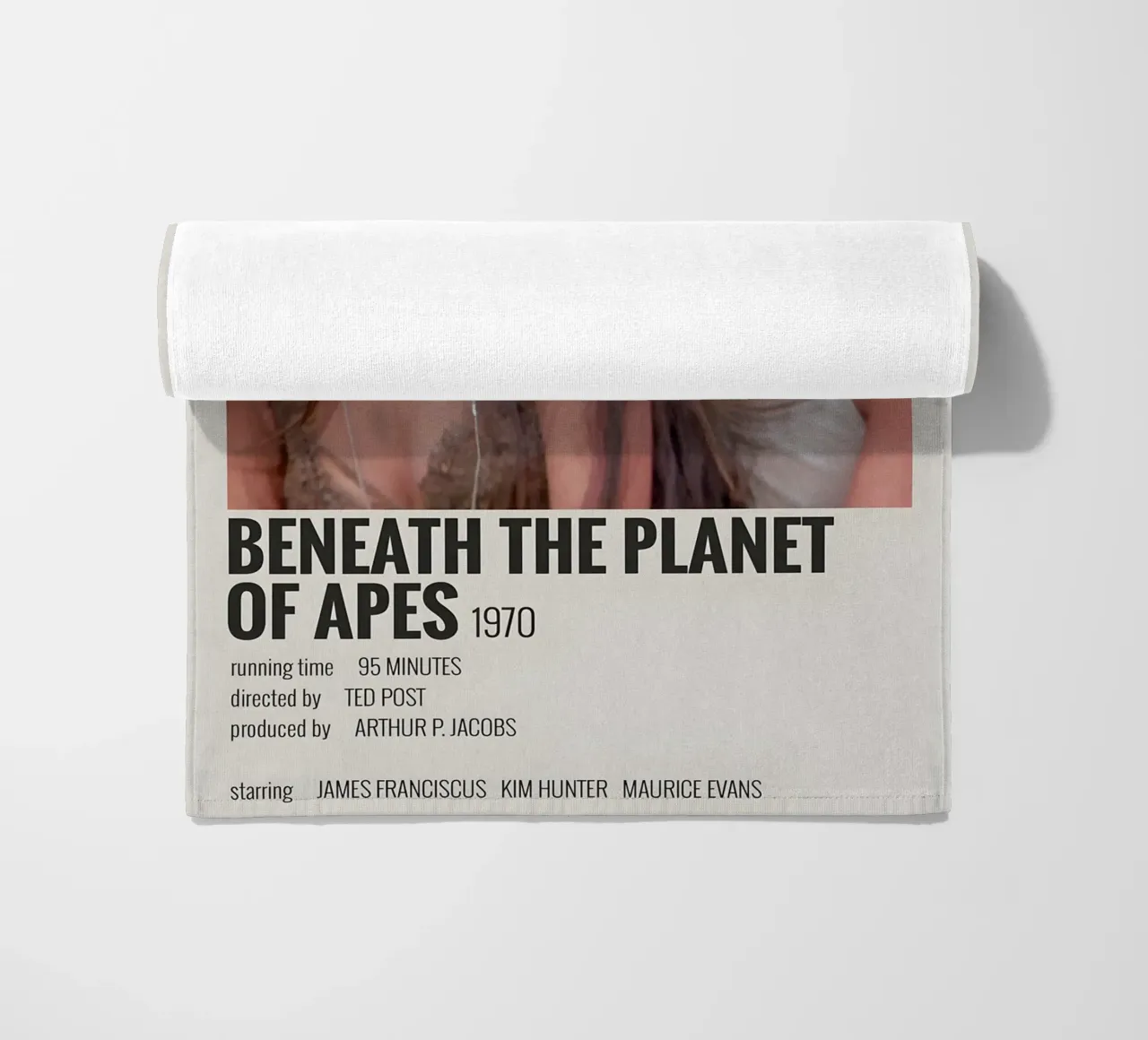 BENEATH THE PLANET OF APES 1970 telo mare da MVFminimalist