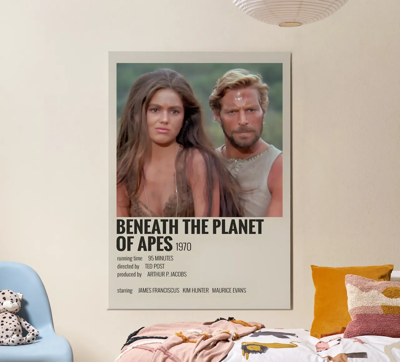 BENEATH THE PLANET OF APES 1970 poster da MVFminimalist
