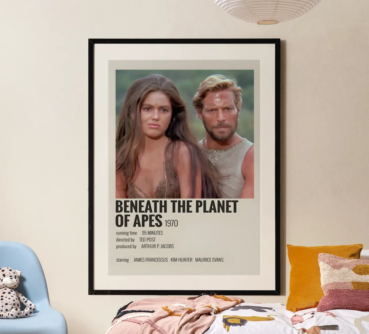 BENEATH THE PLANET OF APES 1970 poster da MVFminimalist