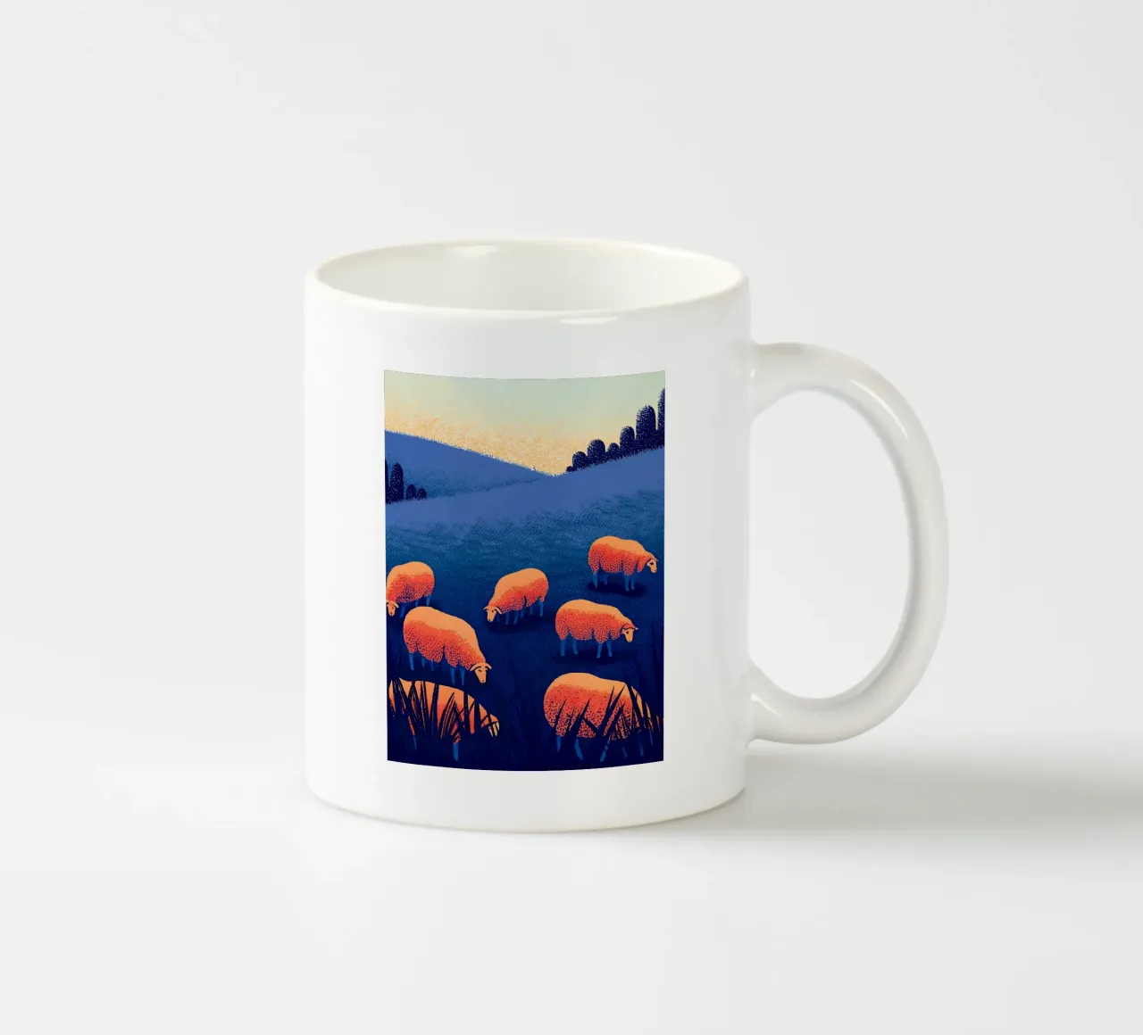 Allevamenti di pecore tazza in ceramica da SOUL SHOP