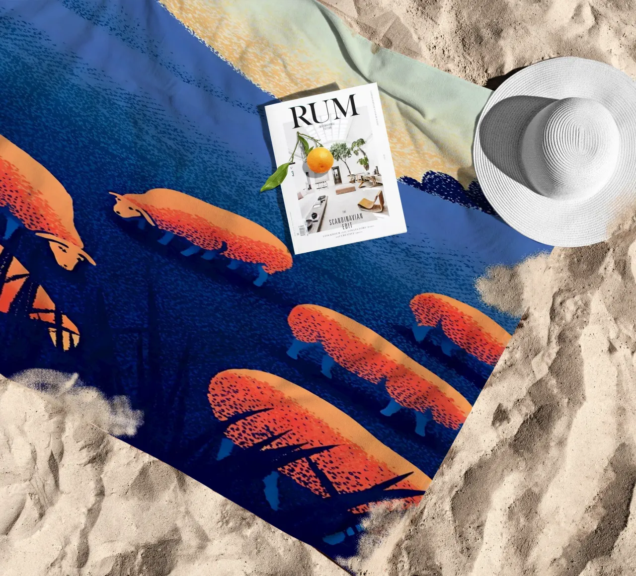 Allevamenti di pecore telo mare da SOUL SHOP