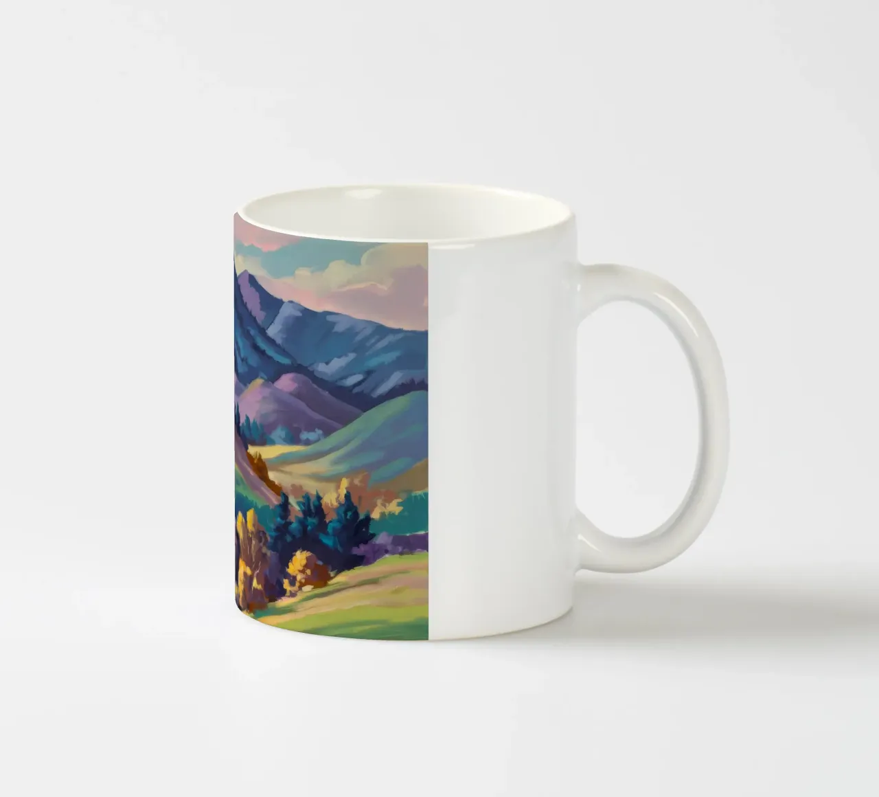 Cime d'oro smeraldo tazza in ceramica da Celestial Harmony