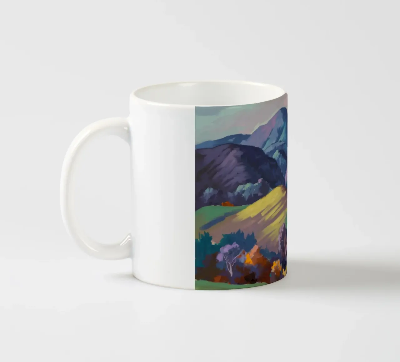 Cime d'oro smeraldo tazza in ceramica da Celestial Harmony