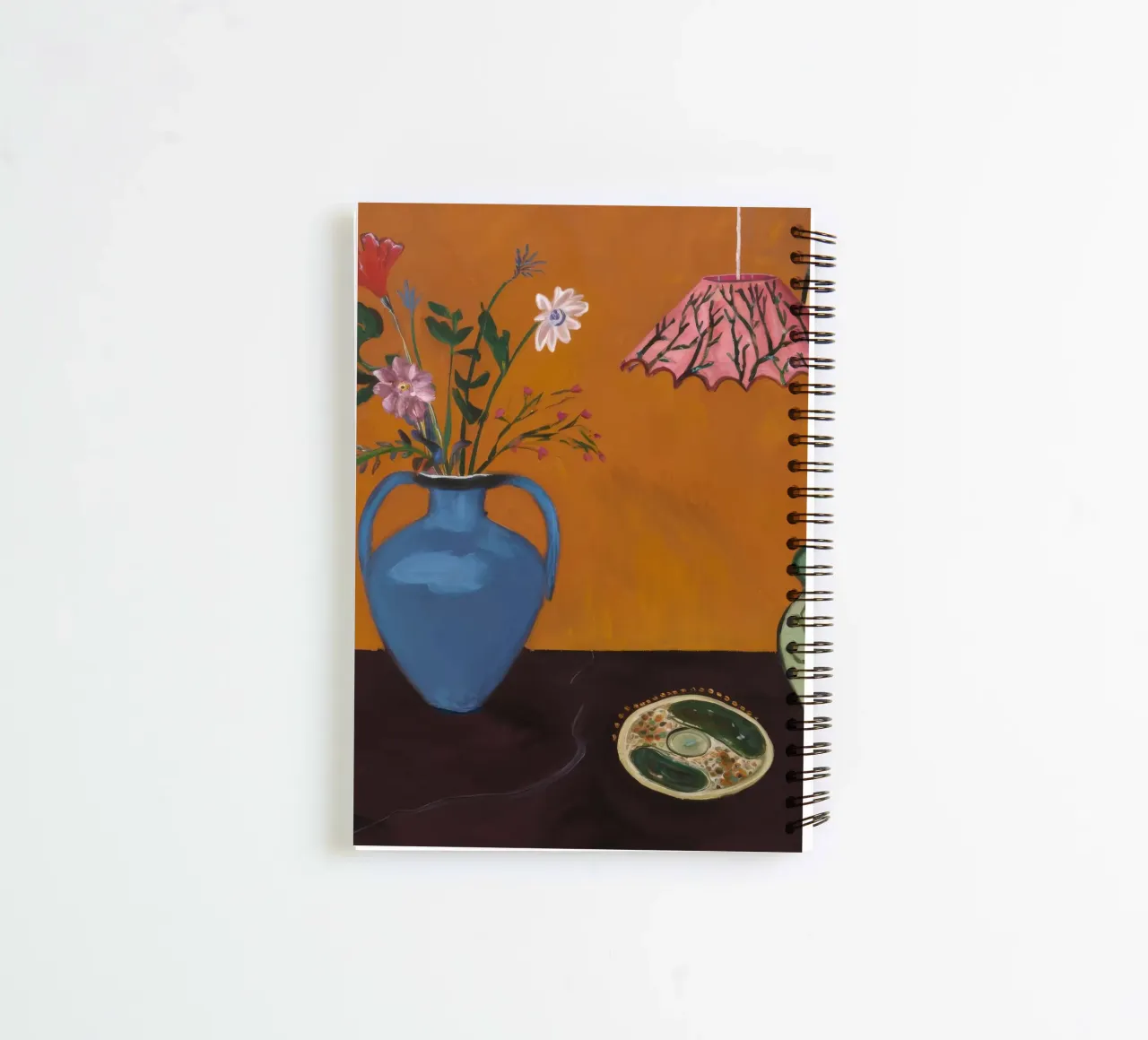 Azure Table Treat spiral notebook by Opal Strokes