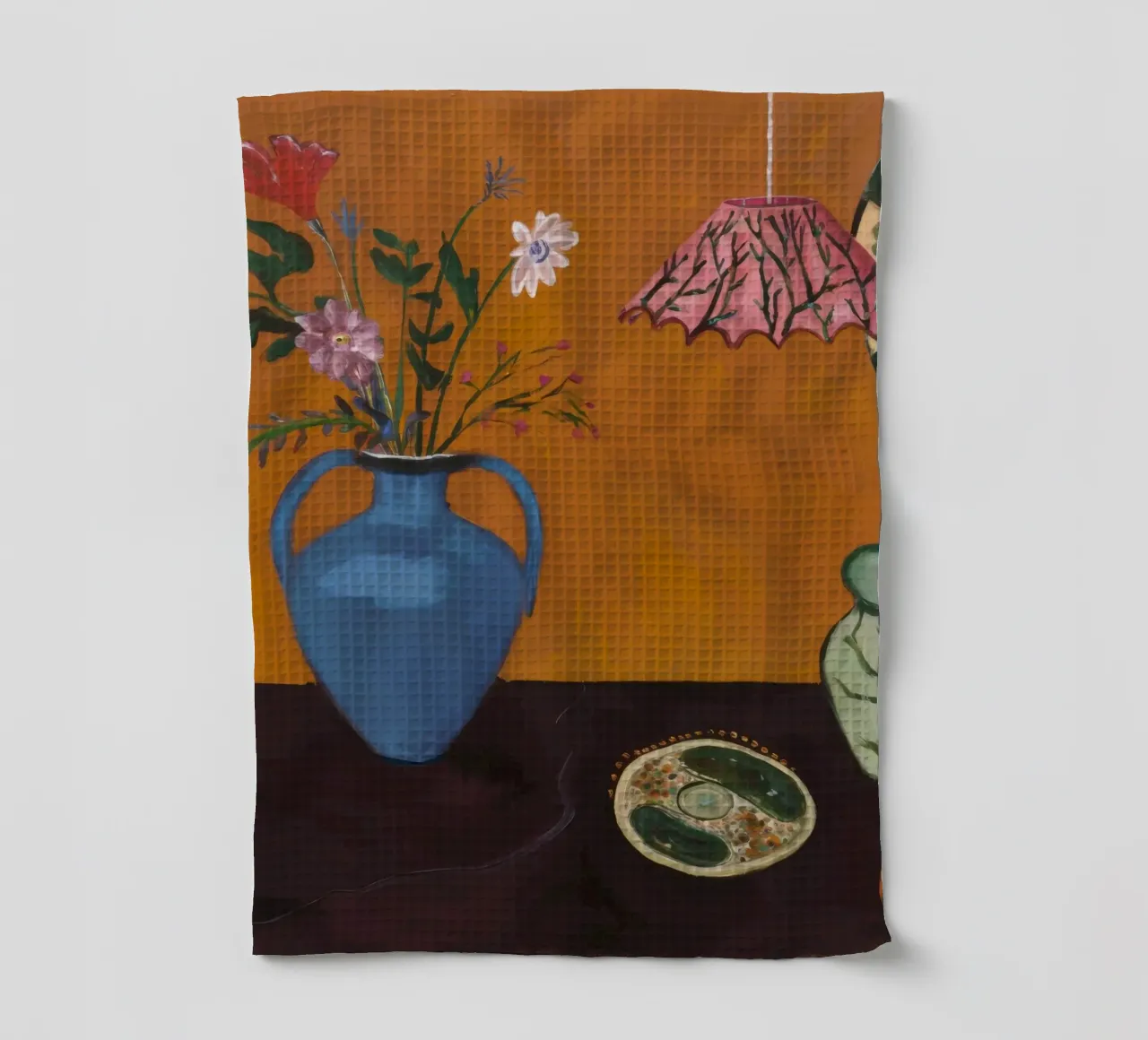 Azure Table Treat torchon de Opal Strokes