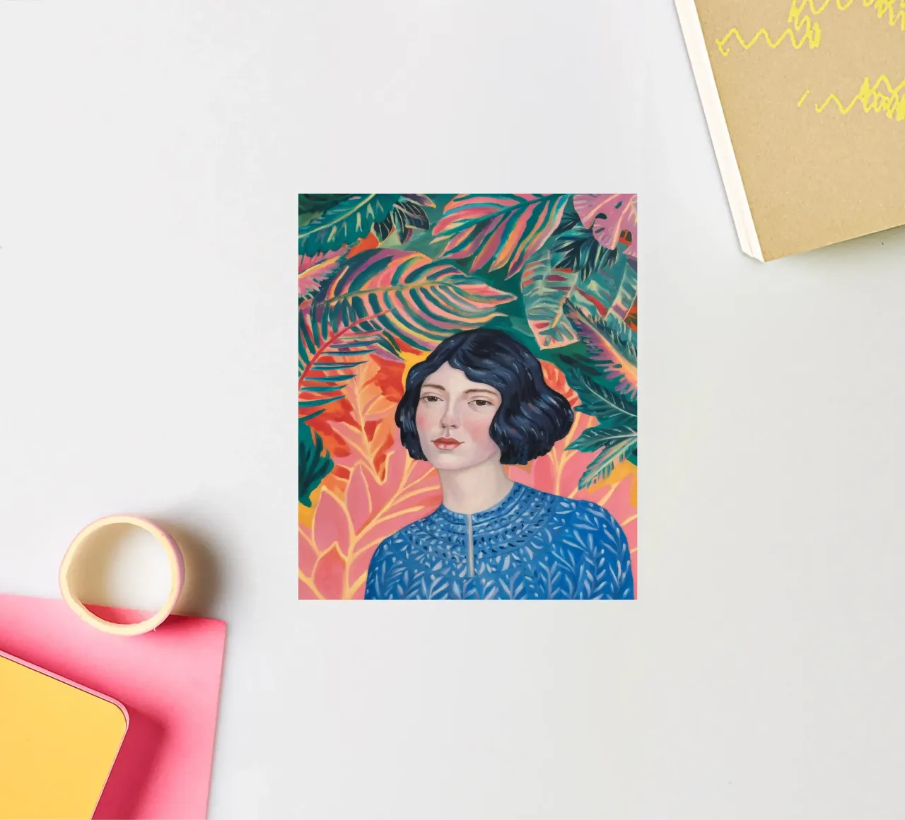 Verdant Weave Gaze sticker by Vivid Reverie