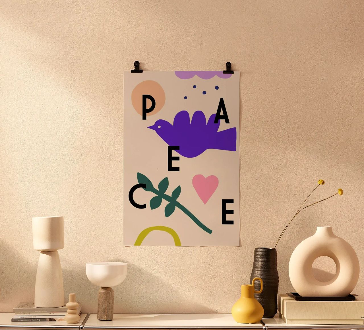 Peace poster de Maren Gross