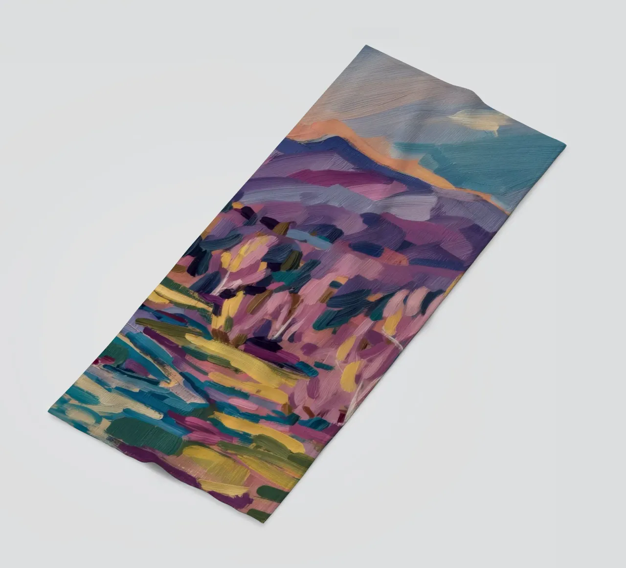 Meandro del fiume Twilight telo mare da Radiance Landscape