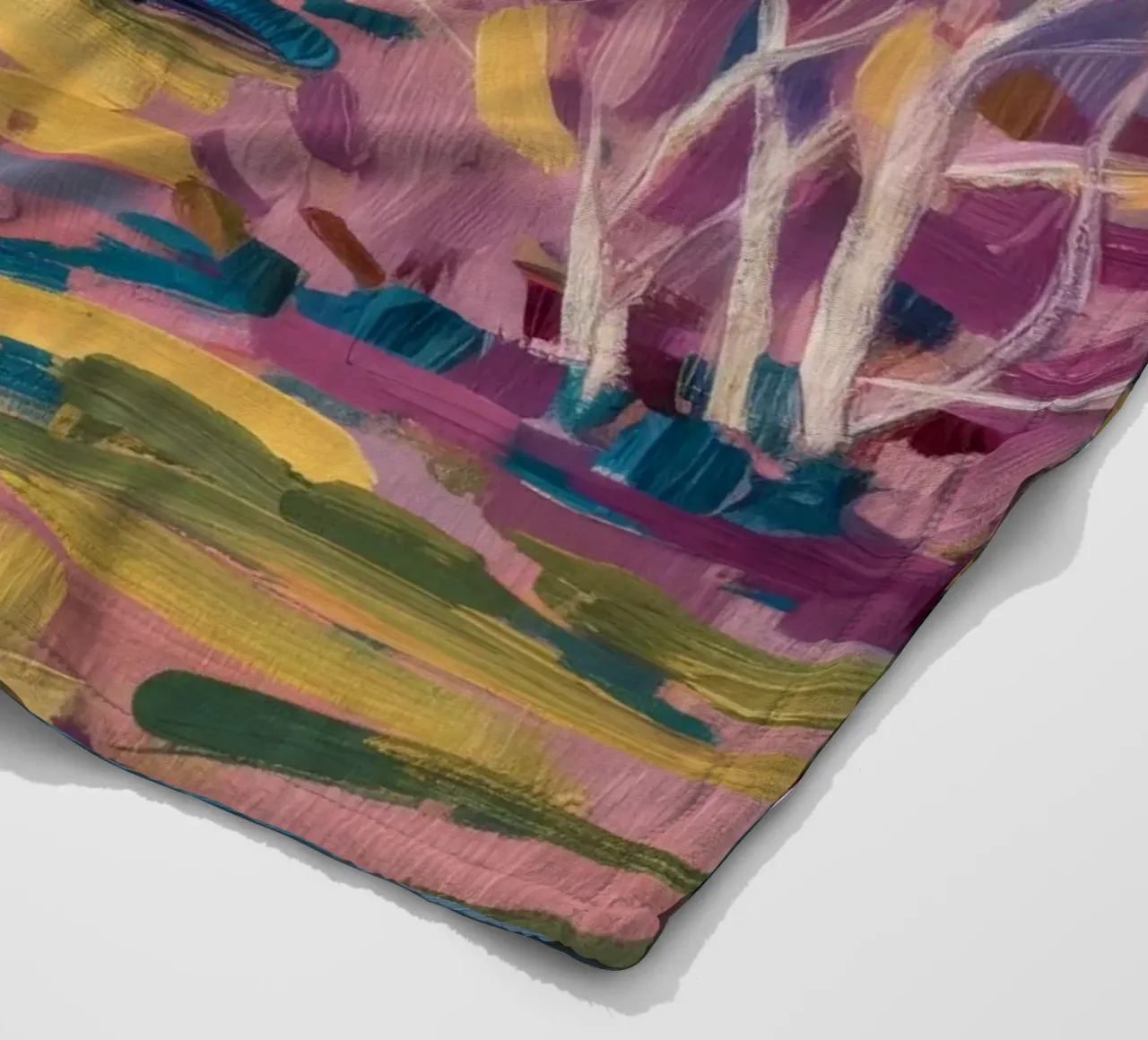 Meandro del fiume Twilight coperta in pile da Radiance Landscape