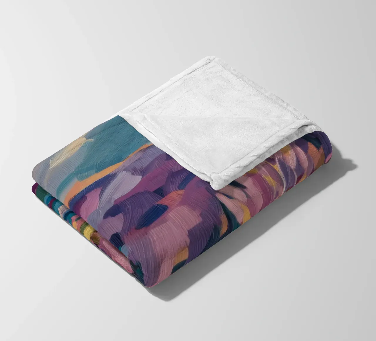 Meandro del fiume Twilight coperta in pile da Radiance Landscape