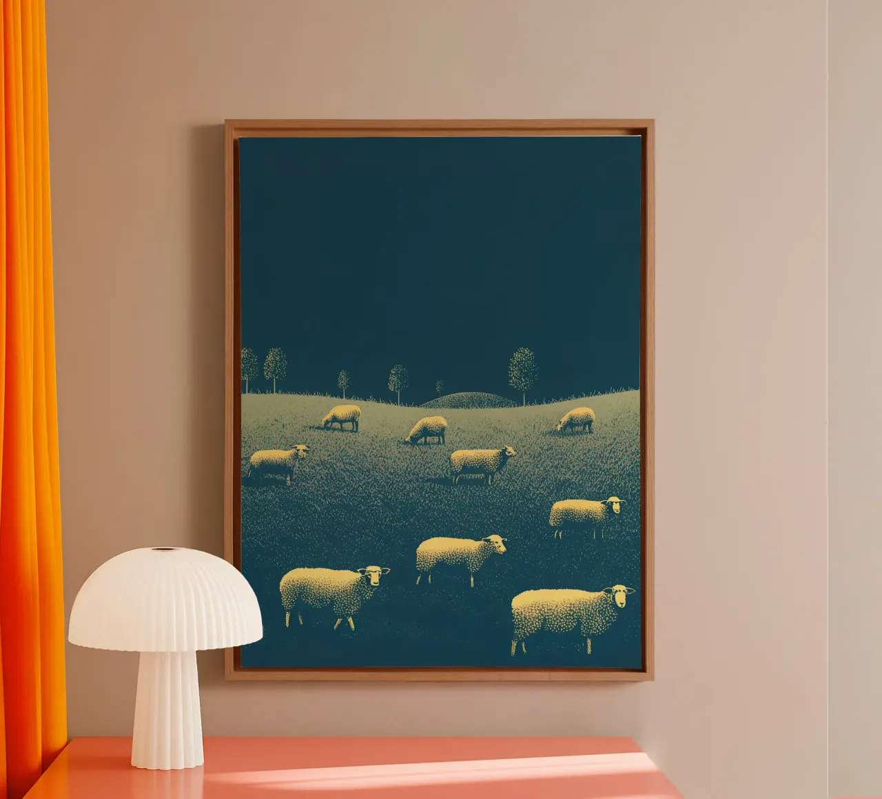 Sheep Farms canvas by SOUL SHOP