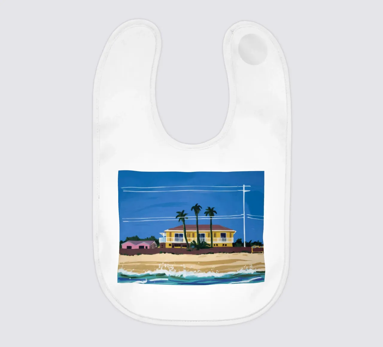 Pomeriggio in spiaggia bavaglino da Silk Palette