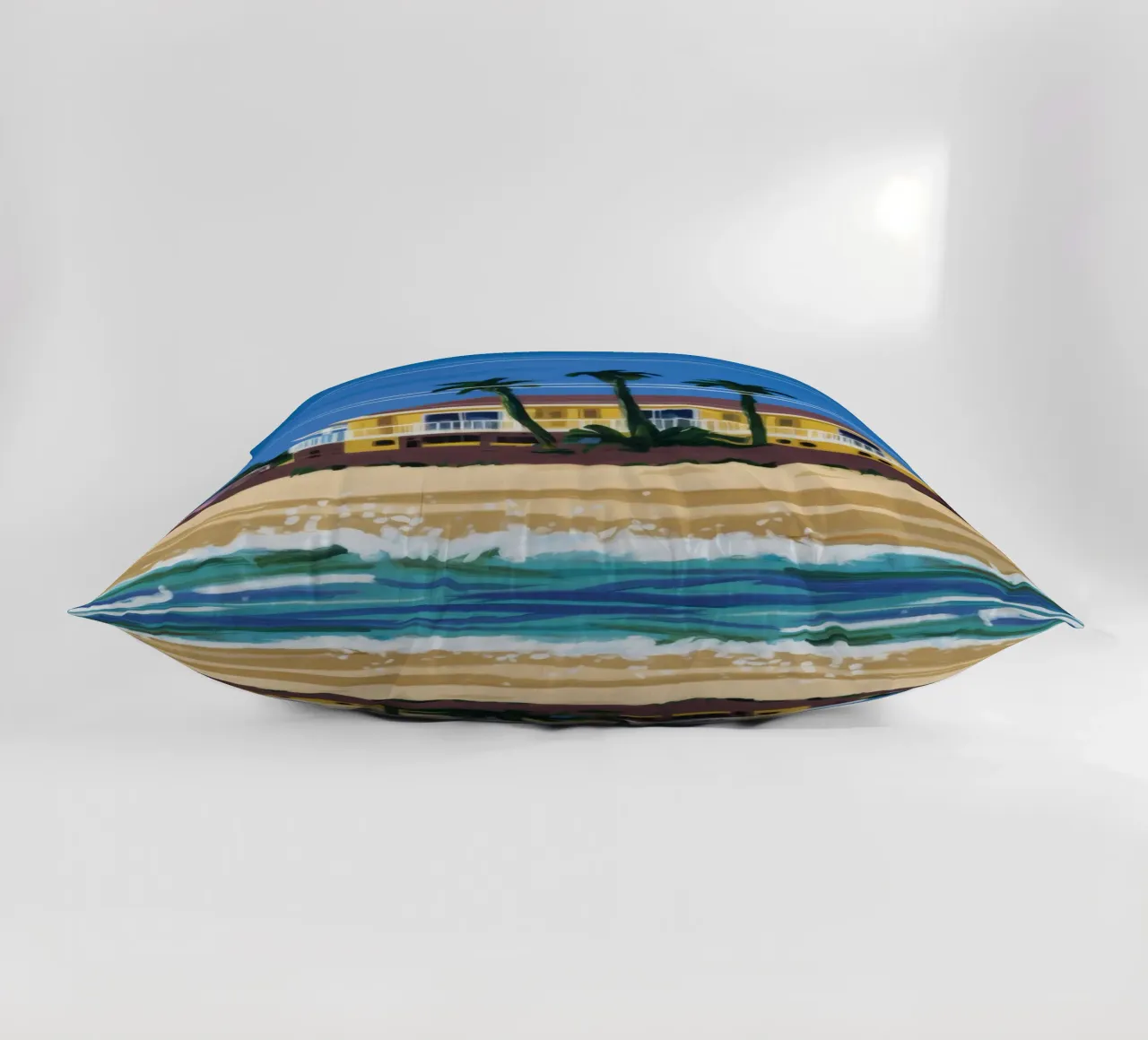 Pomeriggio in spiaggia cuscino da Silk Palette