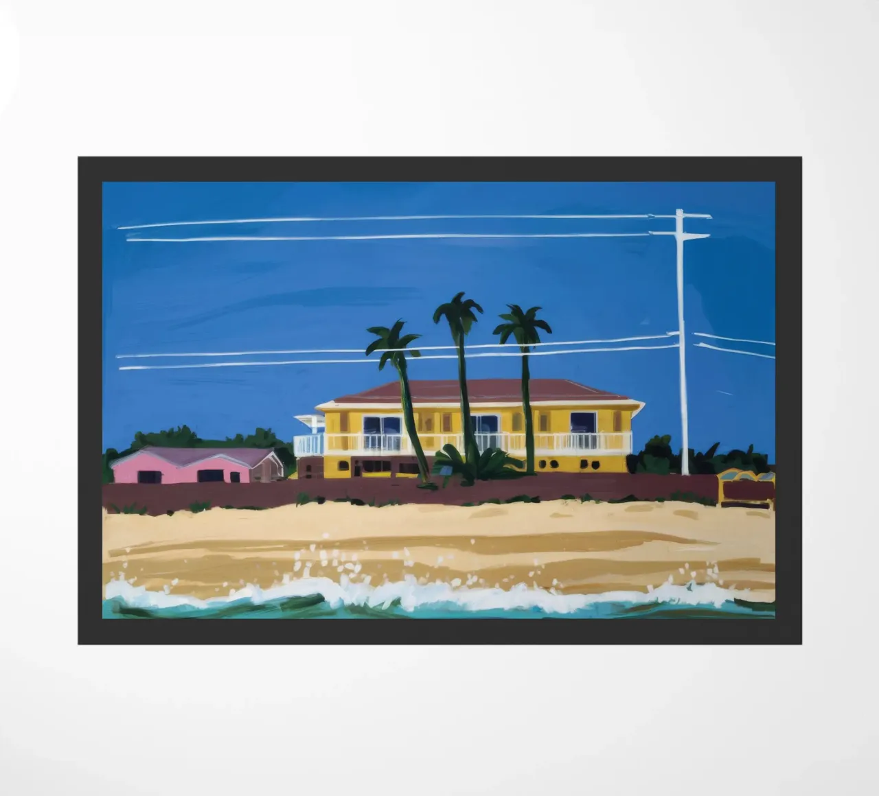 Pomeriggio in spiaggia zerbino da Silk Palette