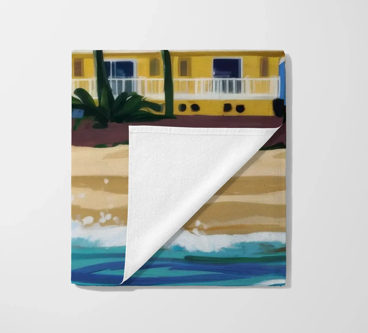 Pomeriggio in spiaggia telo mare da Silk Palette