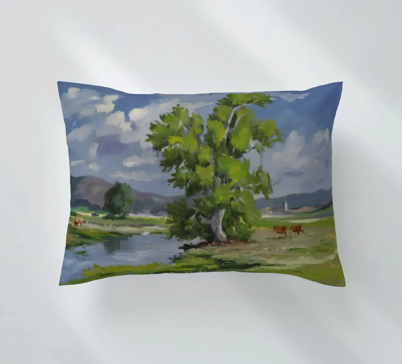 Maestà dell'albero del fiume cuscino da Celestial Harmony