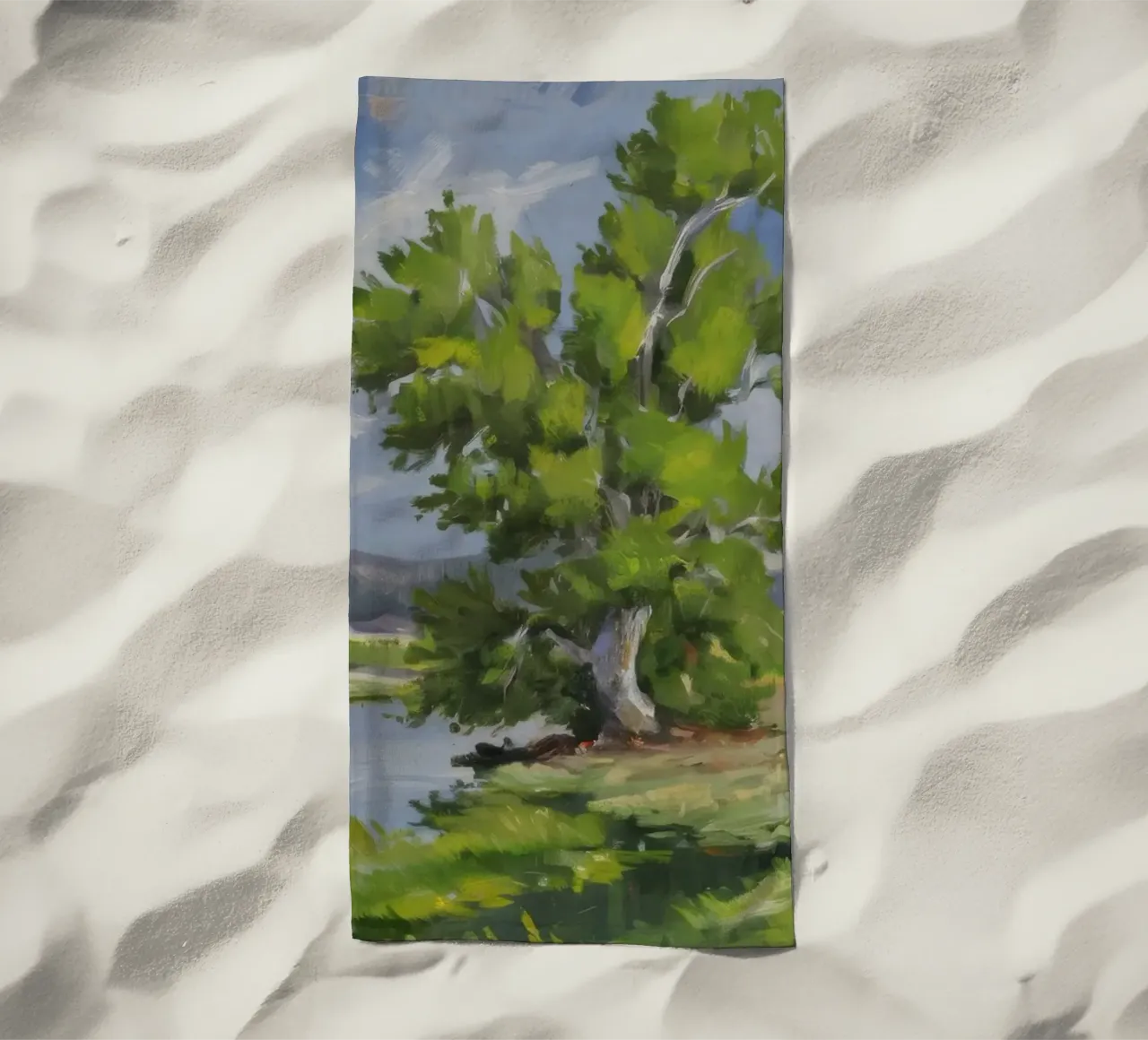 Maestà dell'albero del fiume telo mare da Celestial Harmony