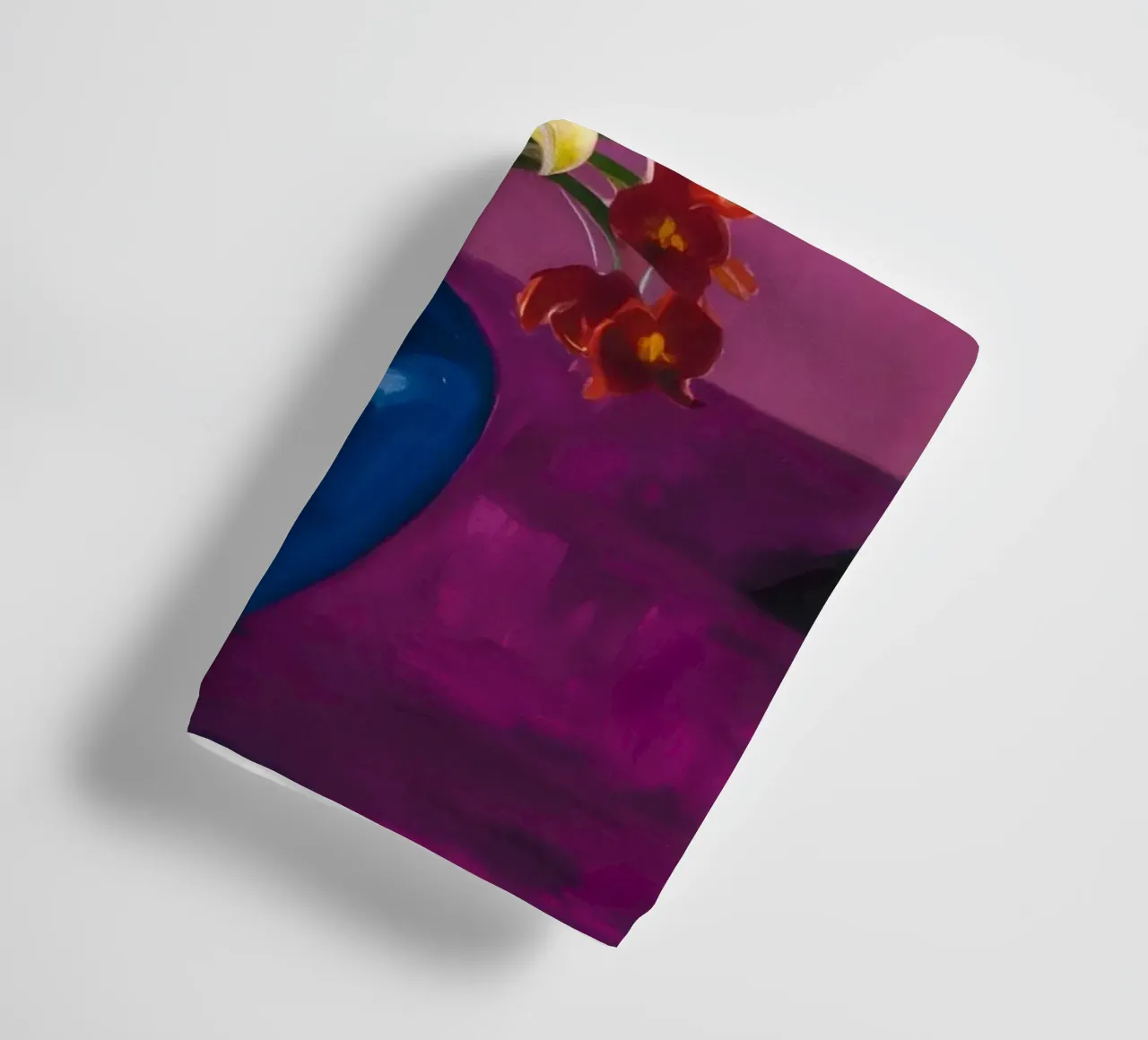 Fiori indaco giocattolo asciugamano da bagno da Opal Strokes