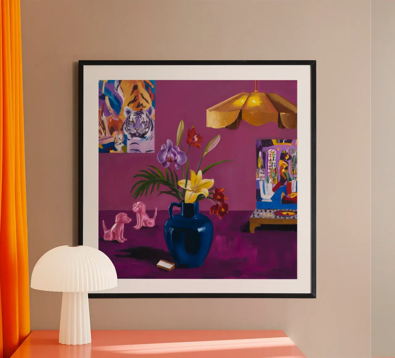 Fiori indaco giocattolo carta hahnemühle da Opal Strokes