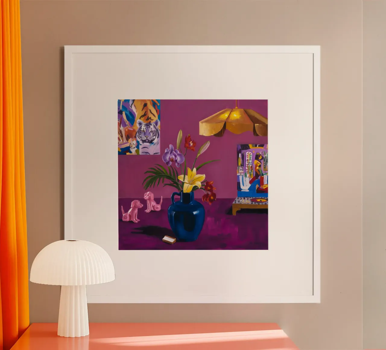 Fiori indaco giocattolo carta hahnemühle da Opal Strokes