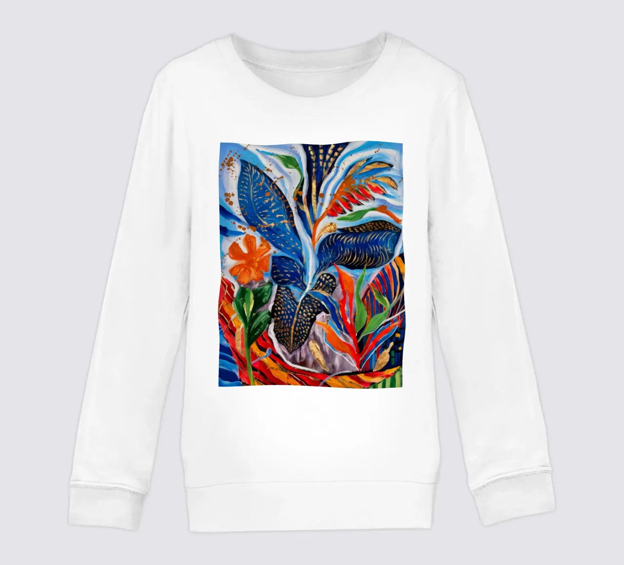 Folio Wing Symphony kids sweatshirt by Vivid Reverie