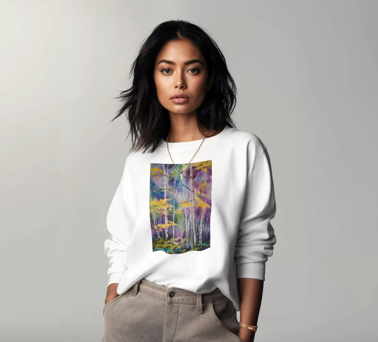 Susurros del abedul sudadera de Dream Spectrum