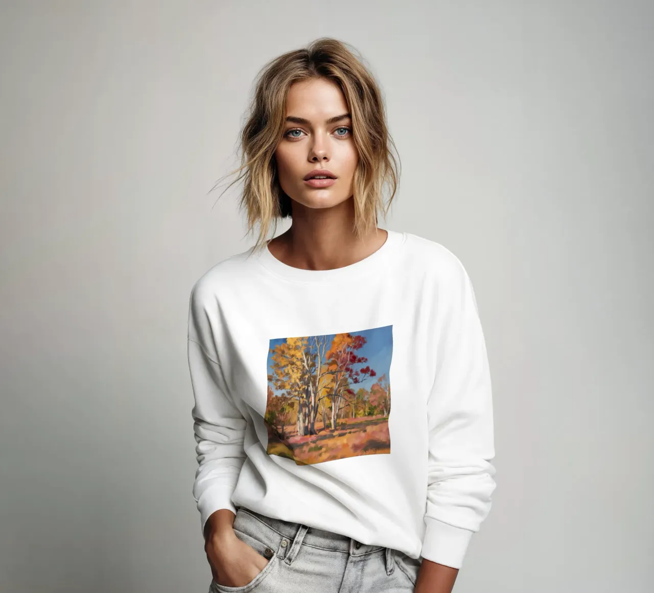 Amber Path Grove Sweatshirt von Celestial Harmony