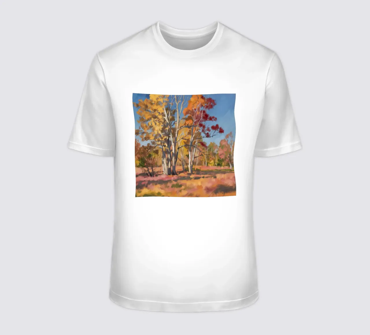 Amber Path Grove T-Shirt von Celestial Harmony