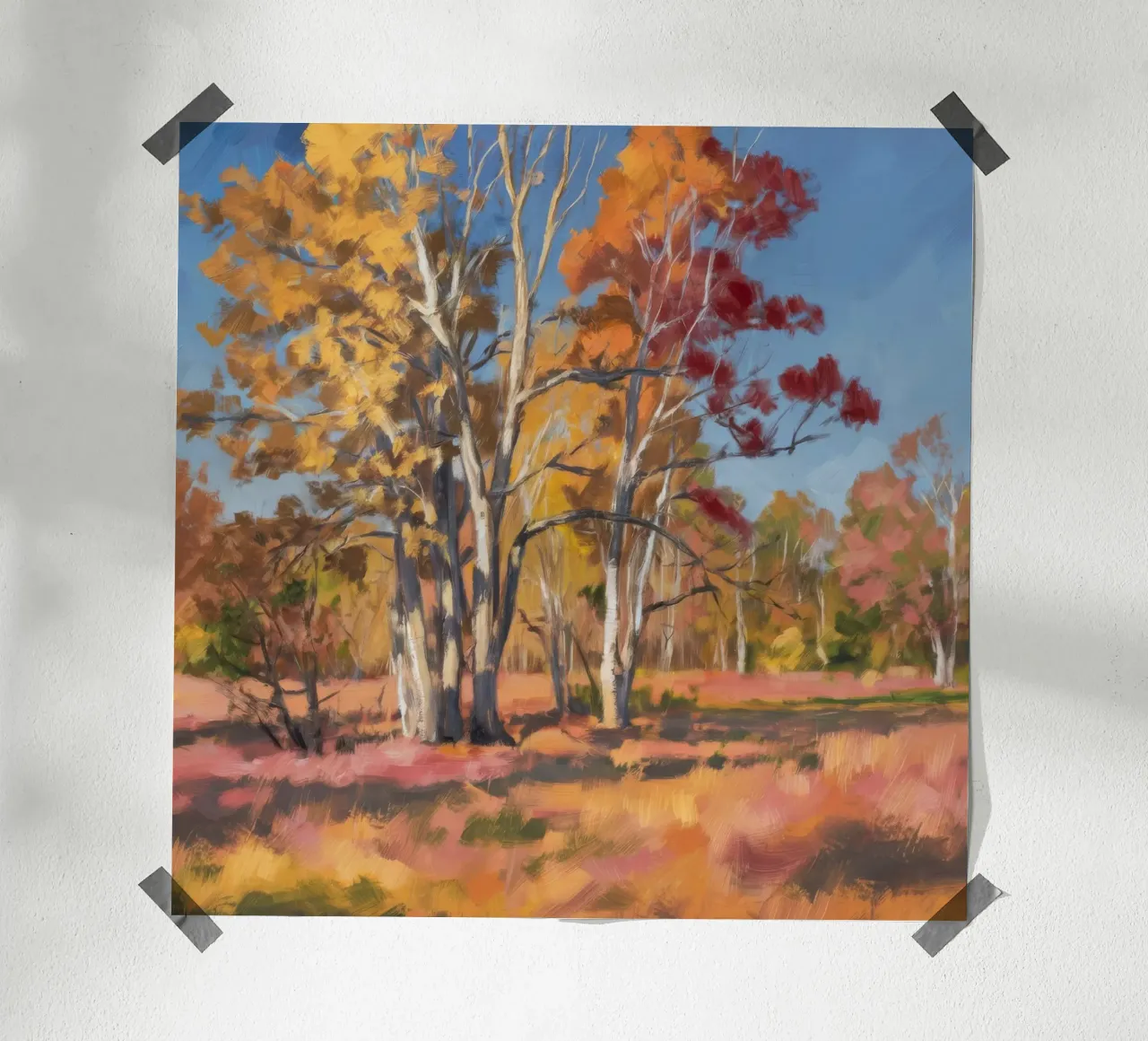 Chemin d'ambre Grove poster de Celestial Harmony