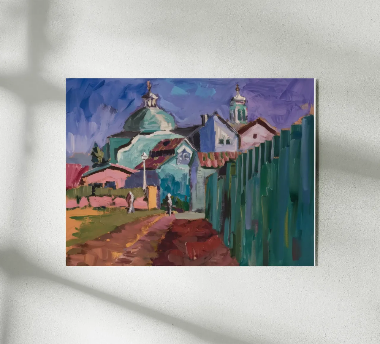 Turquoise Steeple View acrylic glass by Radiance Landscape