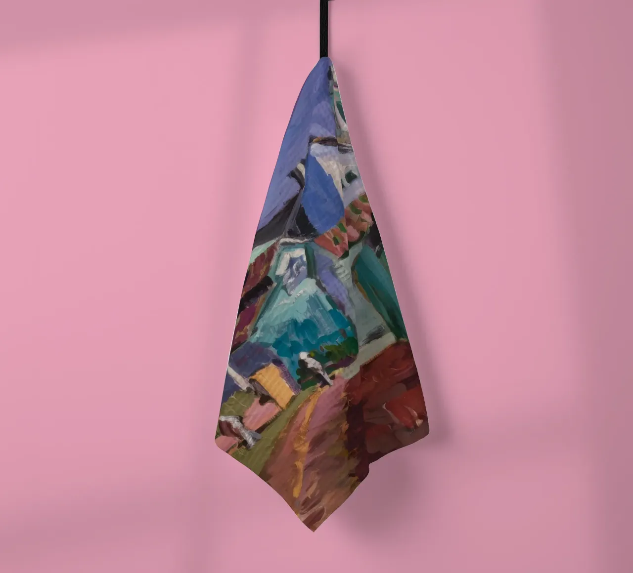 Turquoise Steeple View torchon de Radiance Landscape