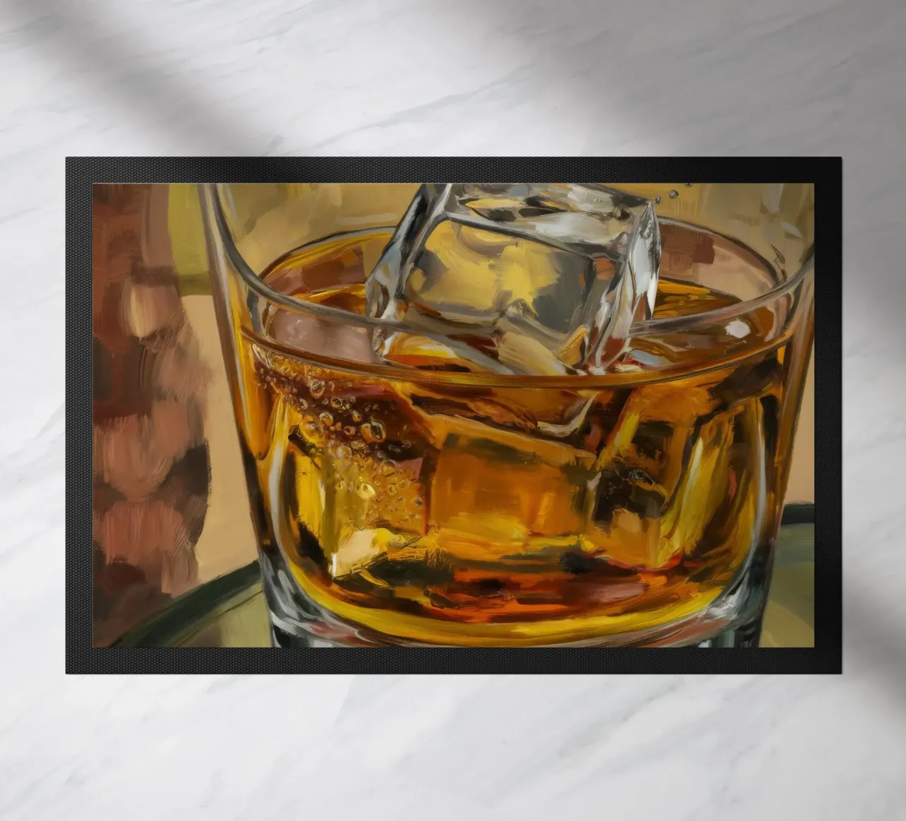 Amber Elixir Glow doormat by Dream Spectrum