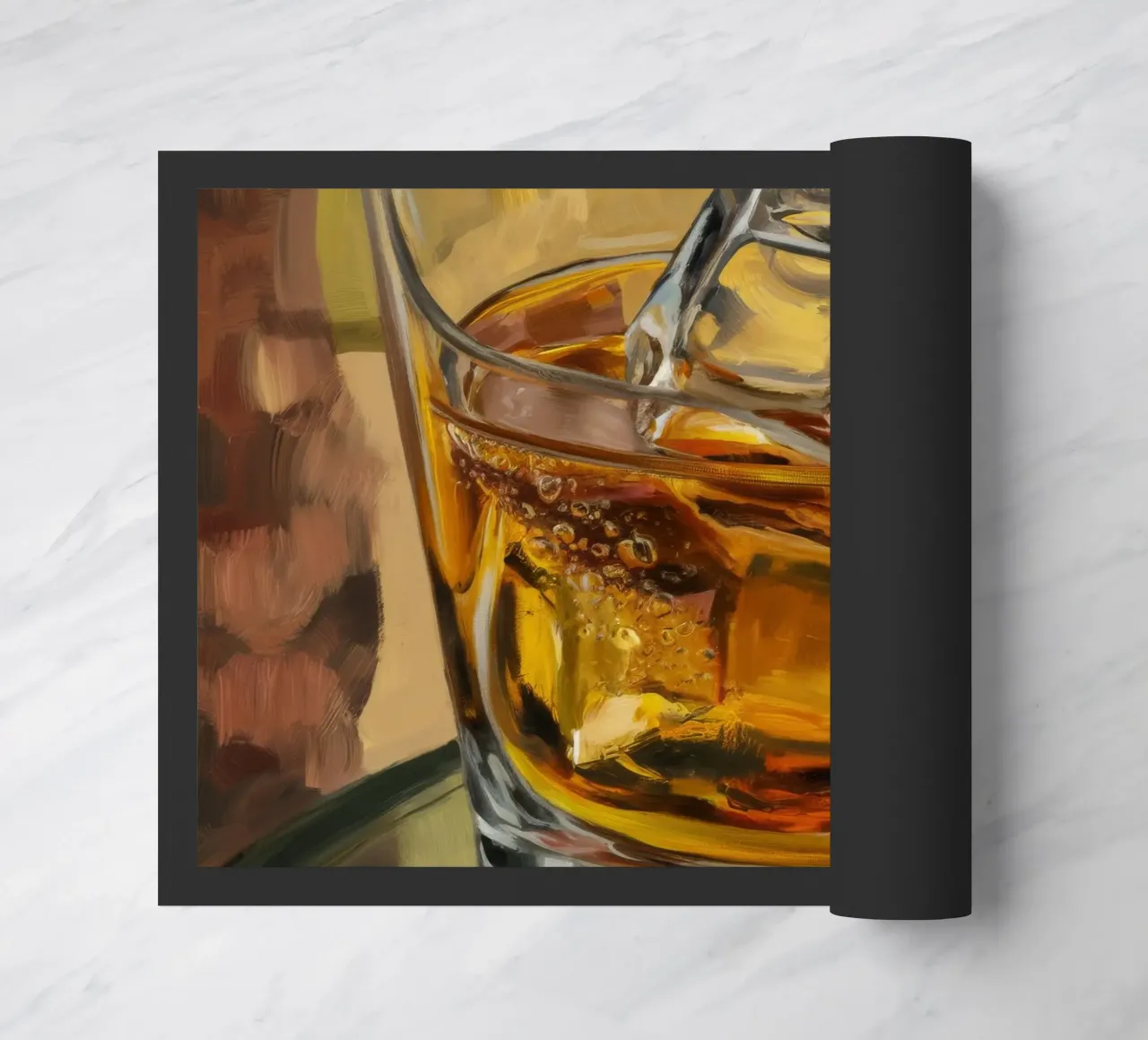 Amber Elixir Glow doormat by Dream Spectrum