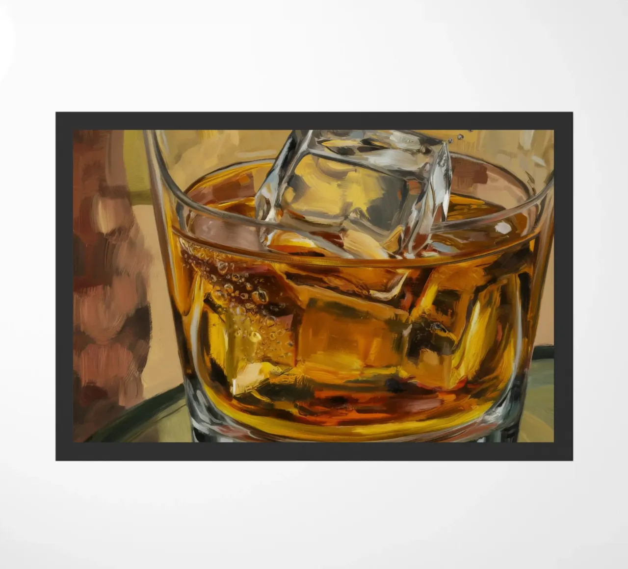 Amber Elixir Glow doormat by Dream Spectrum