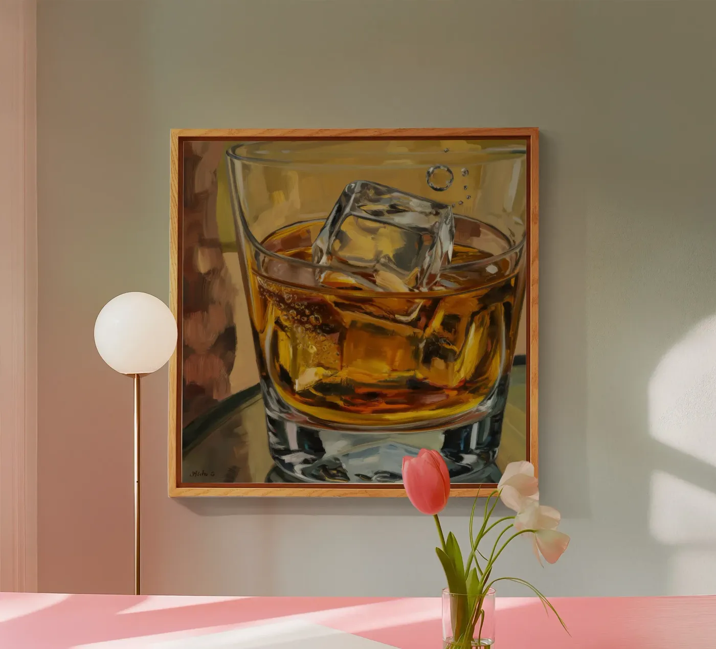 Amber Elixir Glow plexiglas de Dream Spectrum