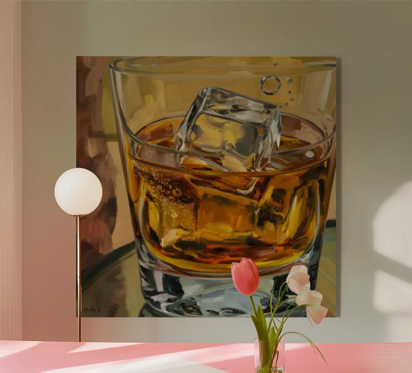 Amber Elixir Glow plexiglas de Dream Spectrum