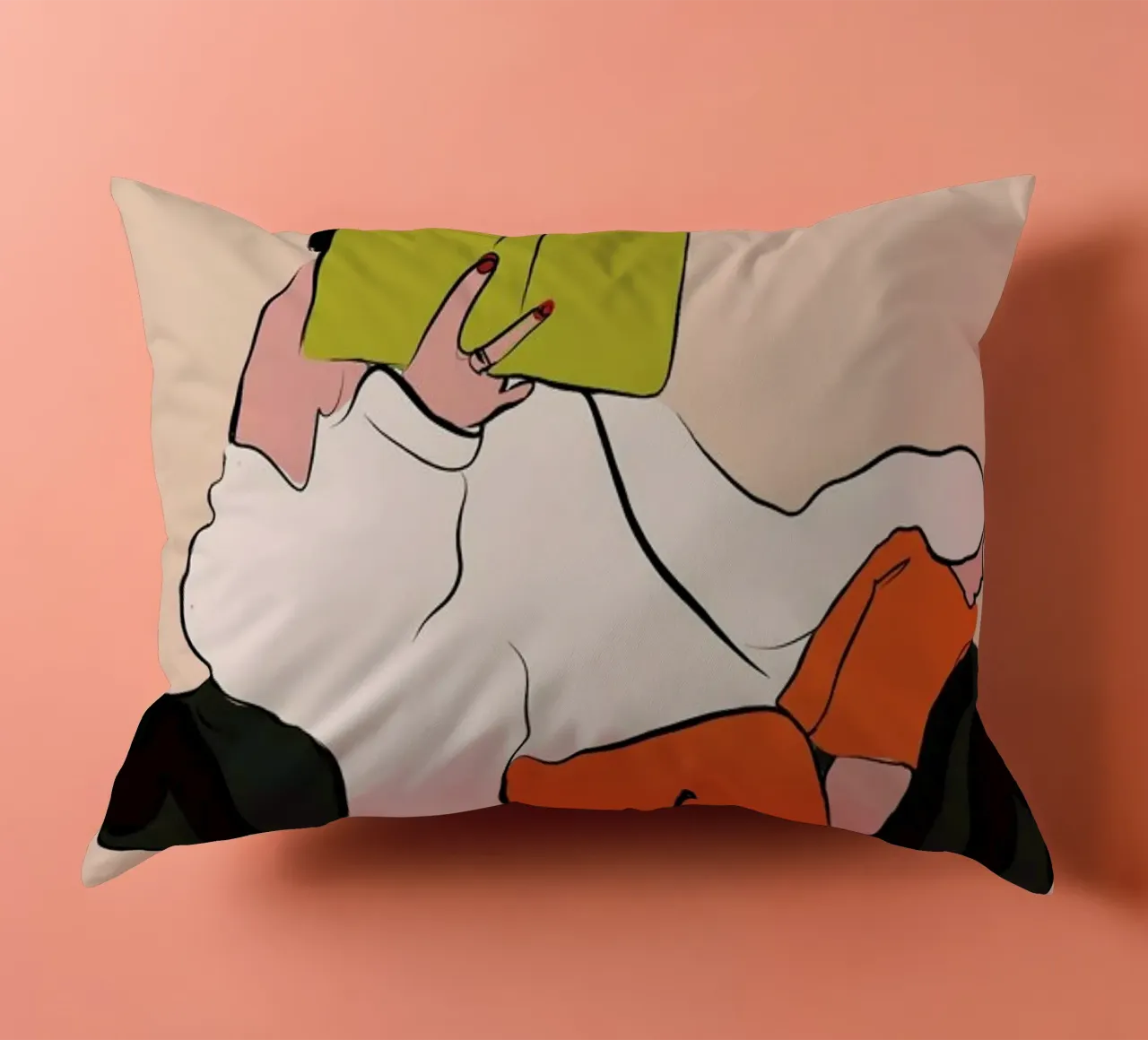 Lovely Book decorative cushion by XOXO Arte
