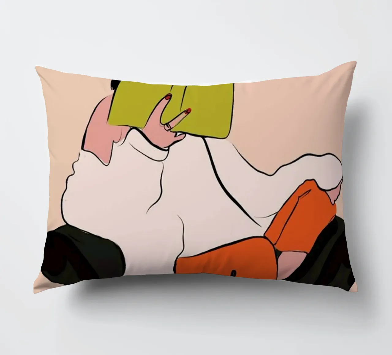 Lovely Book decorative cushion by XOXO Arte