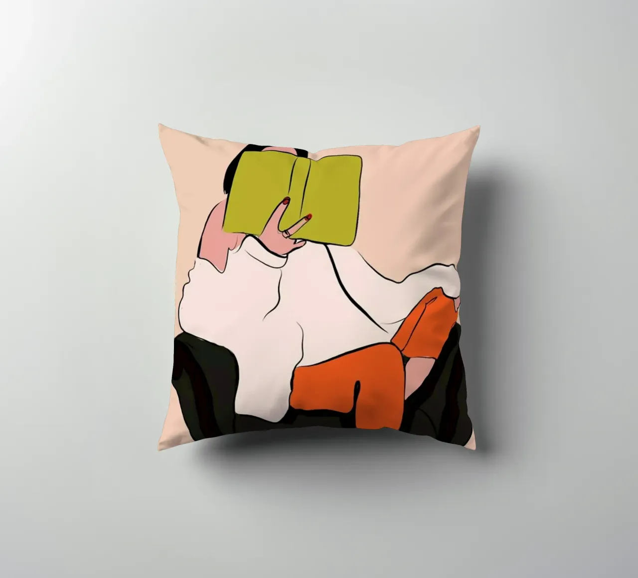 Lovely Book decorative cushion by XOXO Arte