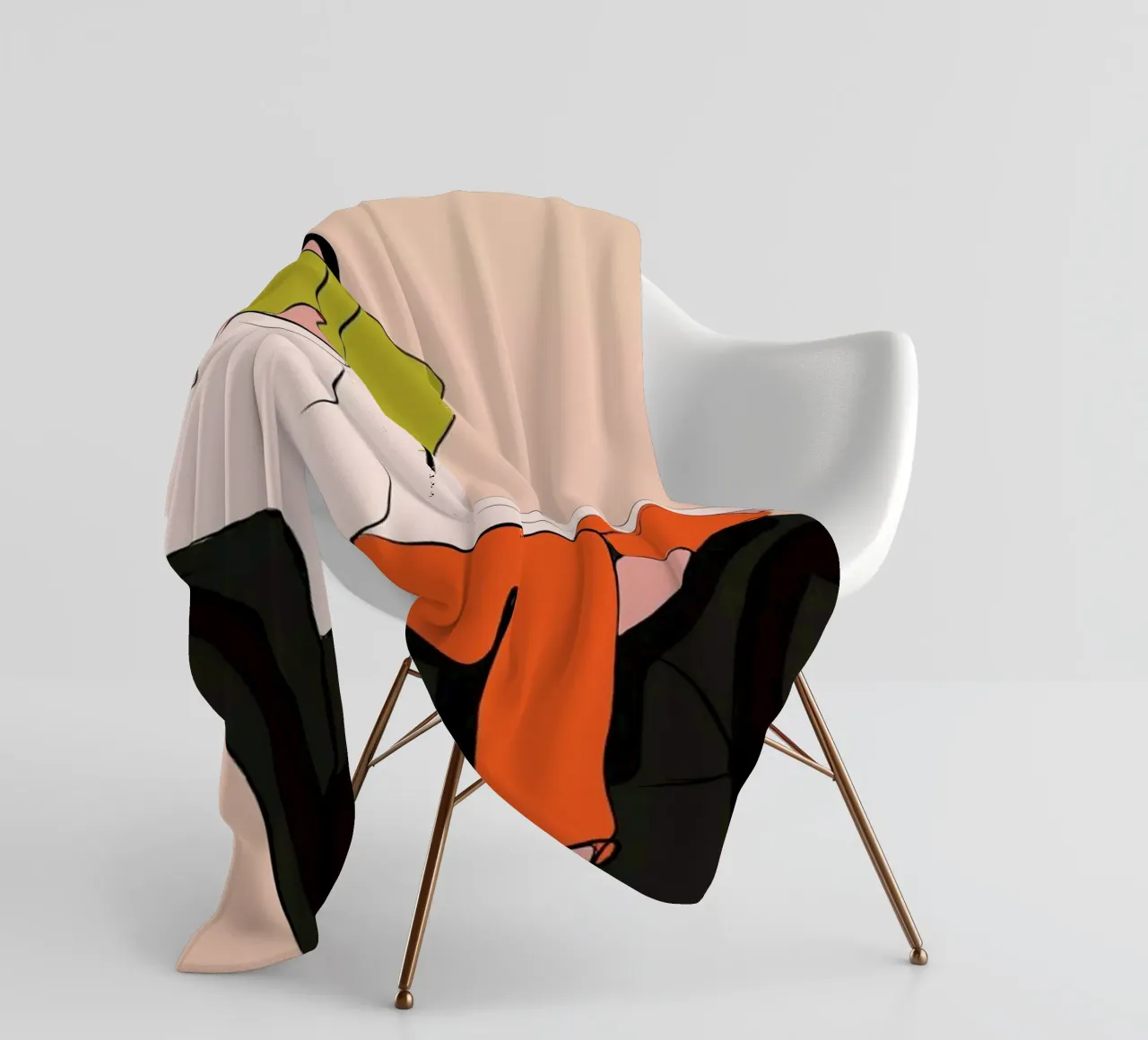 Lovely Book fleece blanket by XOXO Arte