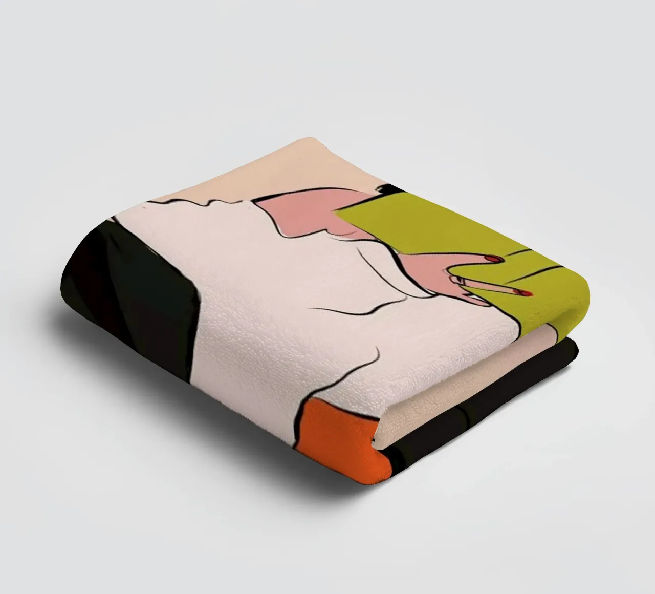 Lovely Book towel by XOXO Arte