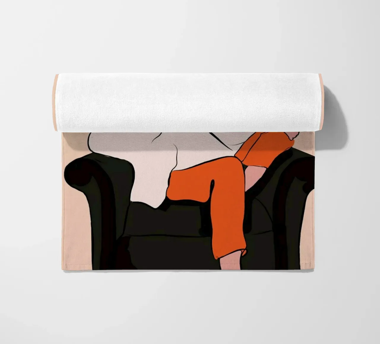 Lovely Book beach towel by XOXO Arte