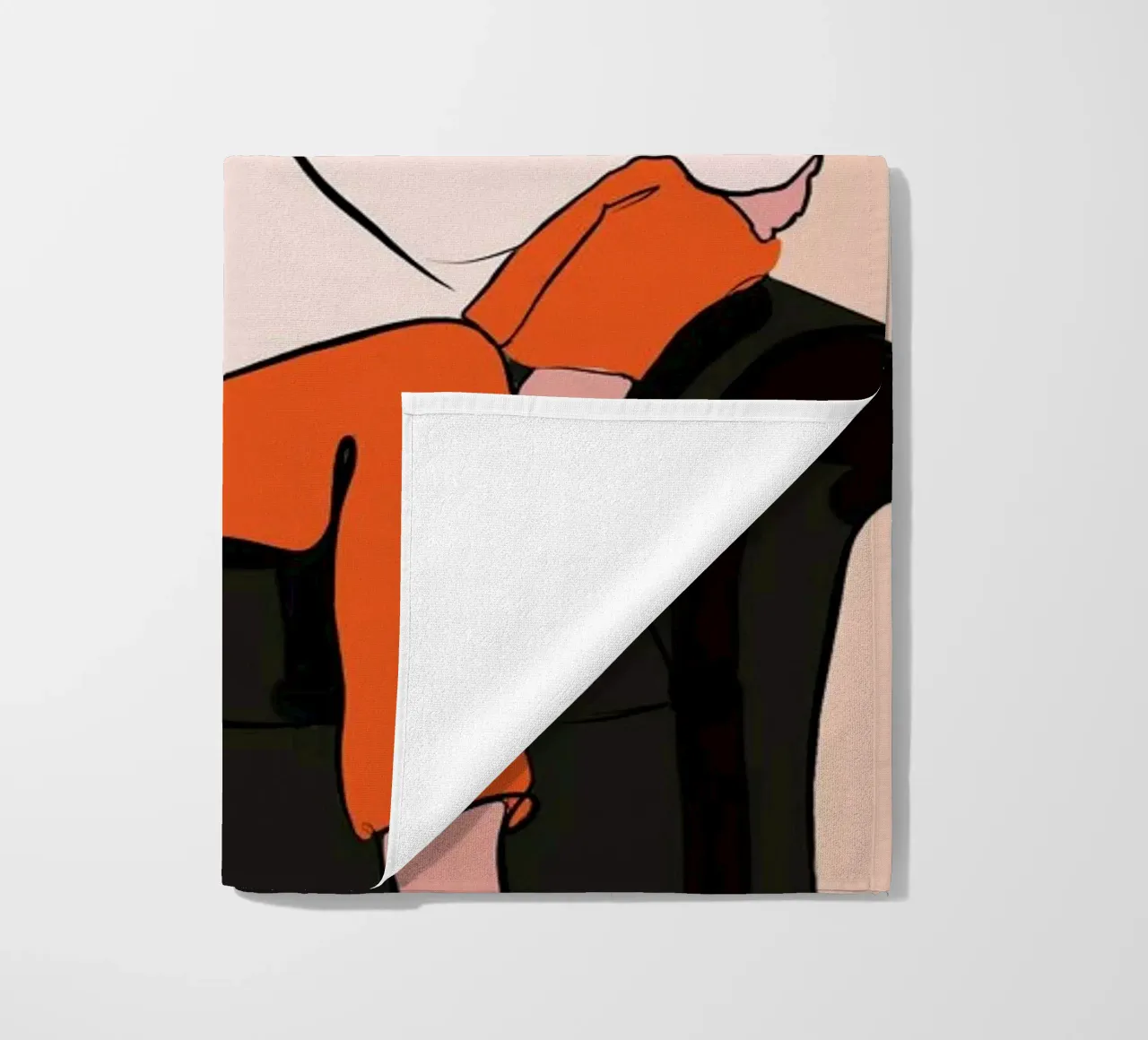 Lovely Book beach towel by XOXO Arte