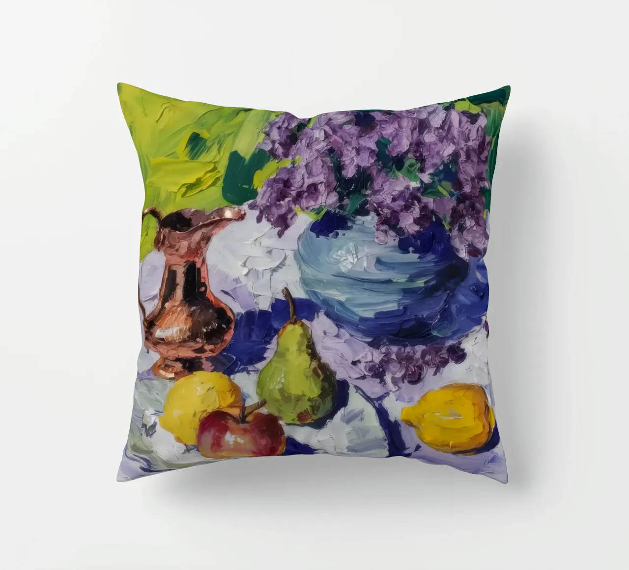 Medley di fiori di rame cuscino da Celestial Harmony