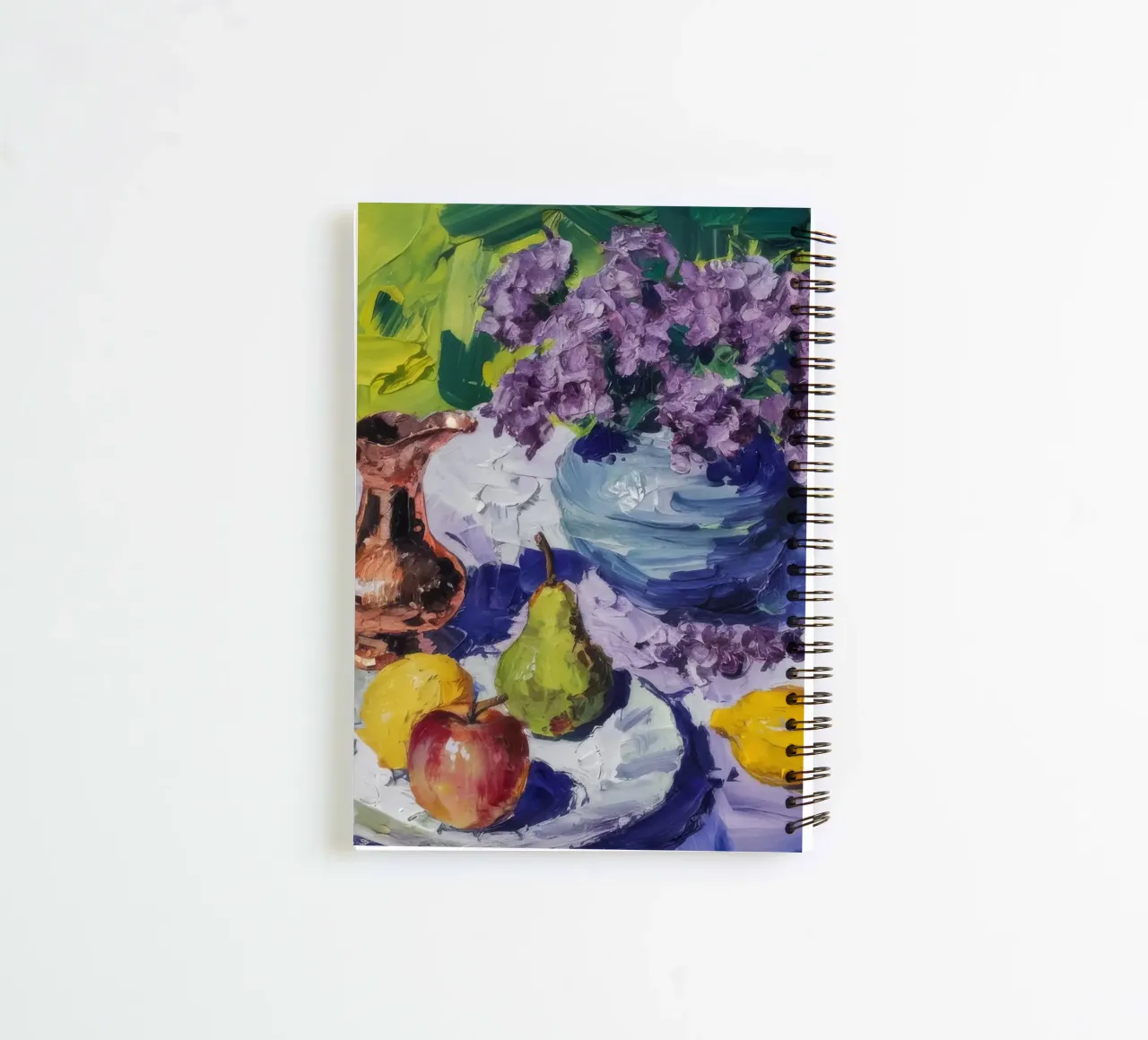 Medley di fiori di rame diario ad anelli da Celestial Harmony